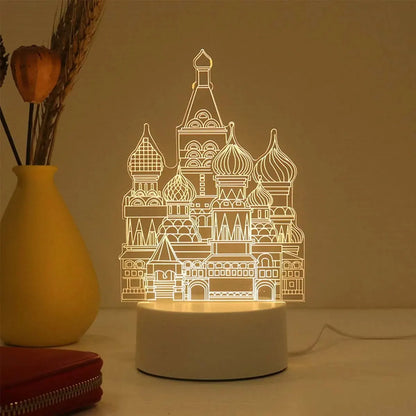 Bedside LED Table Love Lamp Holiday Event Gifts - TheWorldOfMYes