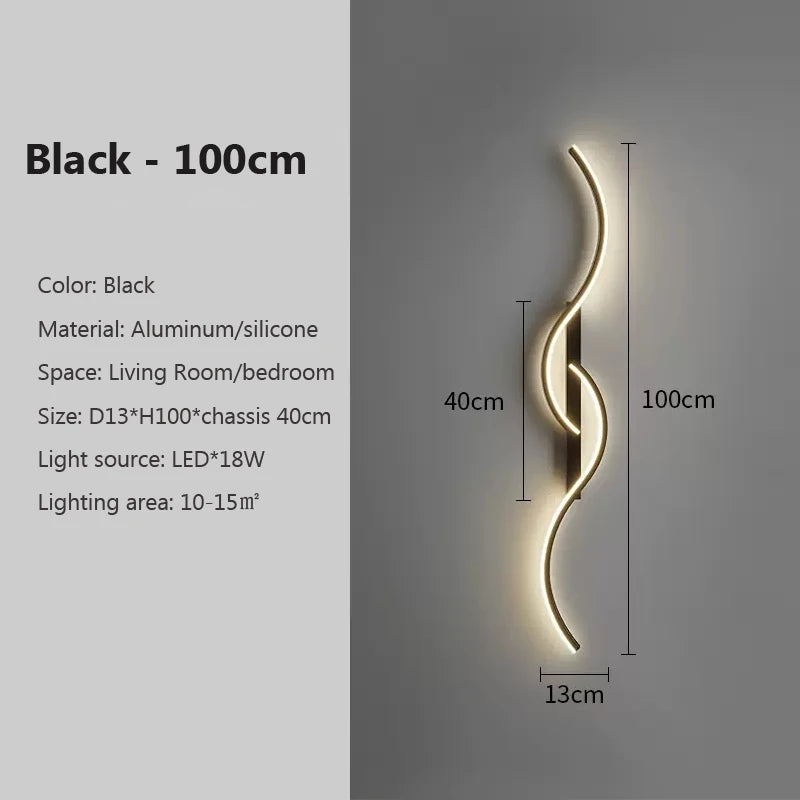 Modern LED Minimalist Wall Lamp - TheWorldOfMYes