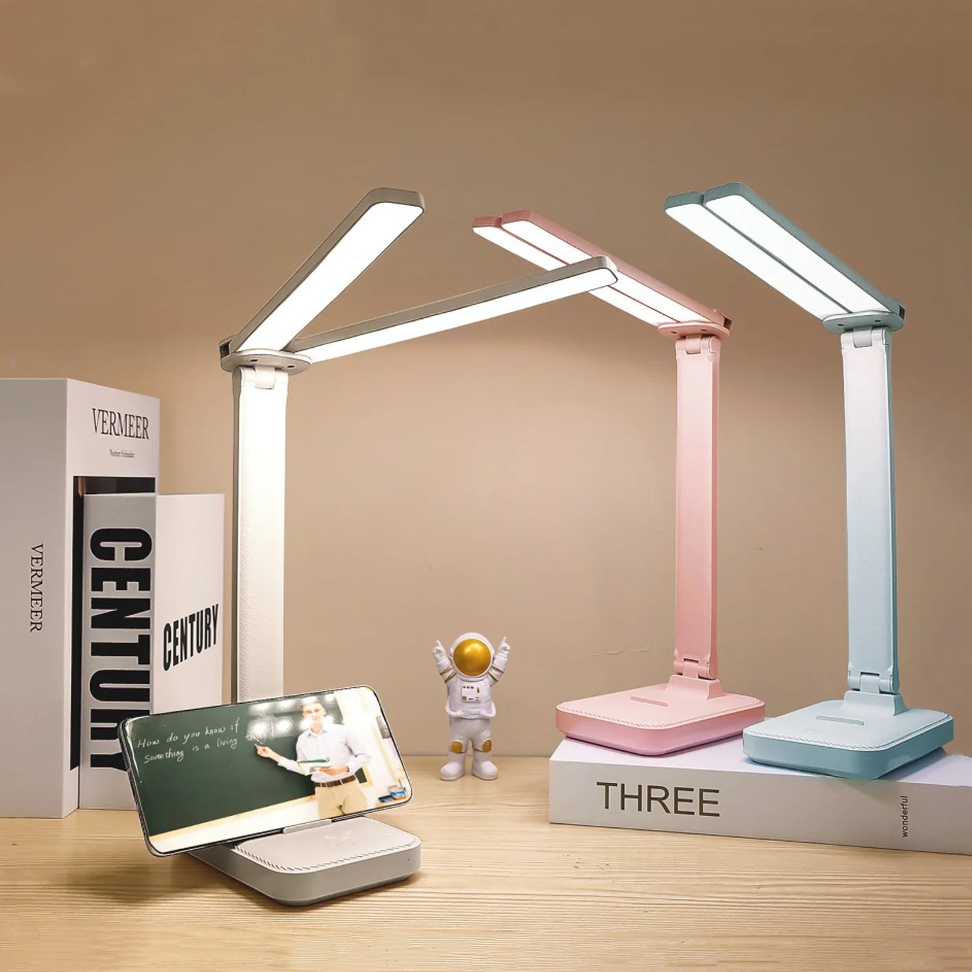 LED Desk Lamp 3 Levels Night Light Touch - TheWorldOfMYes