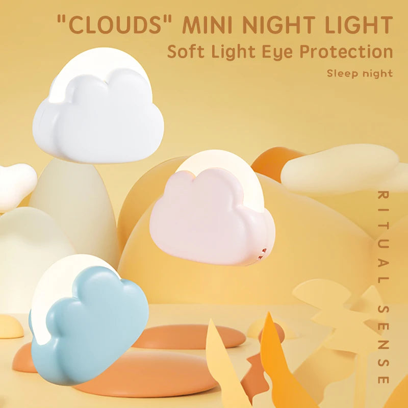 Mini Cloud Night Light - TheWorldOfMYes