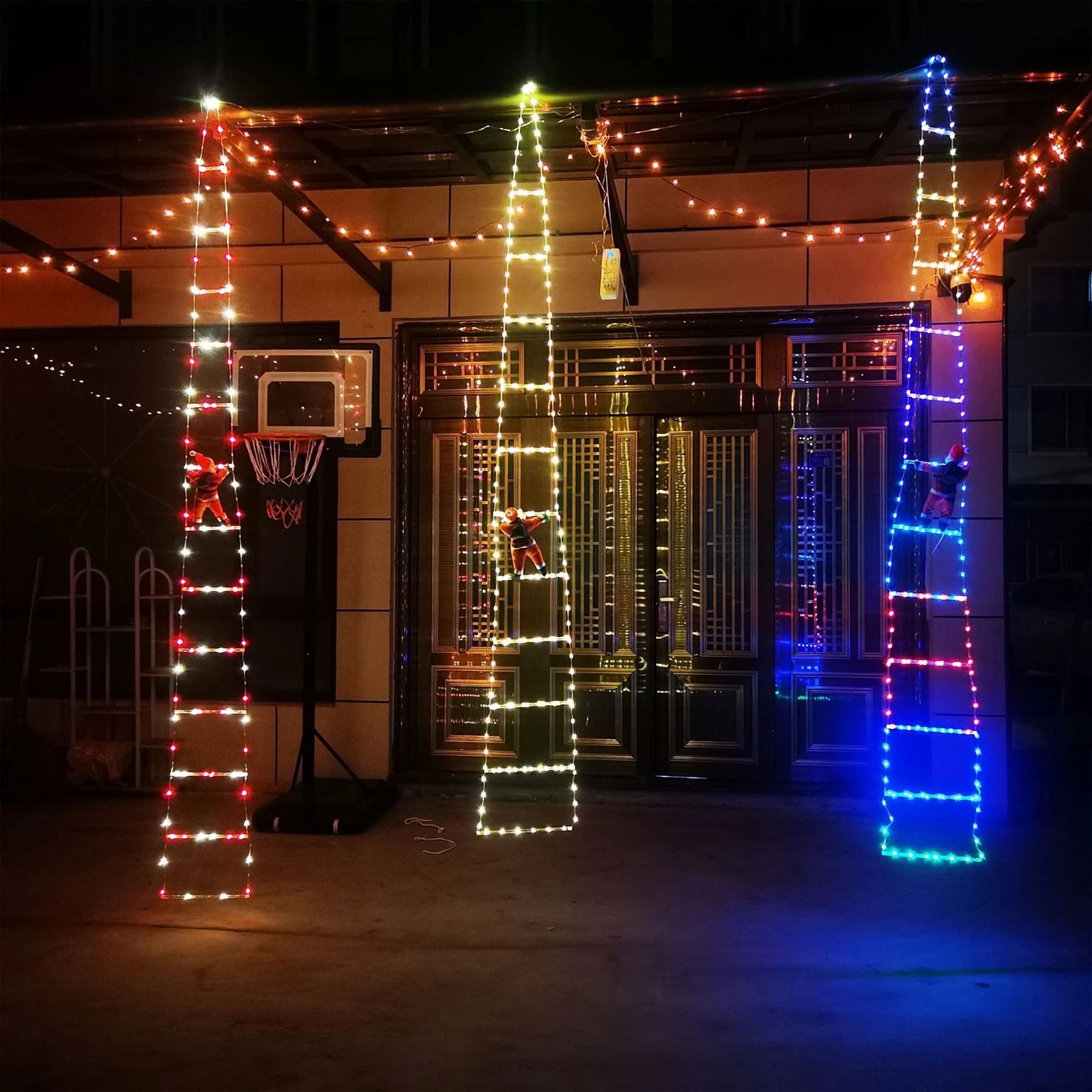 USB Christmas LED Ladder Lights - TheWorldOfMYes