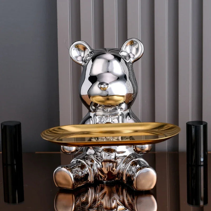 Luxury Bear Ornament Statue - TheWorldOfMYes