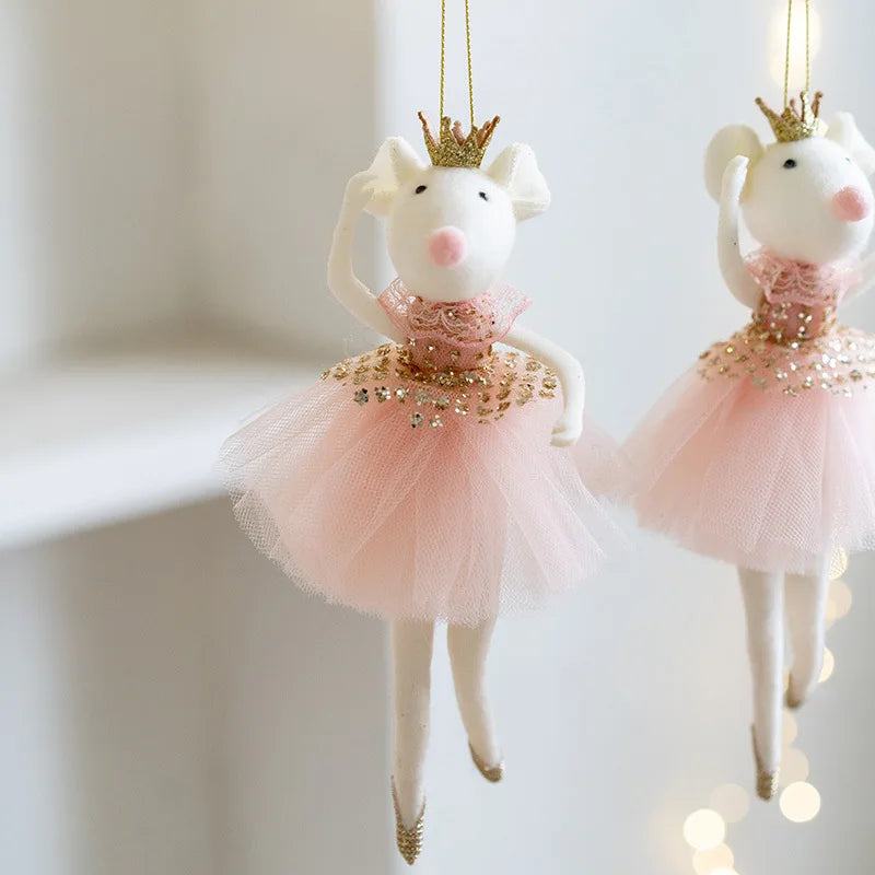 Christmas Ballet Mouse Decoration - TheWorldOfMYes