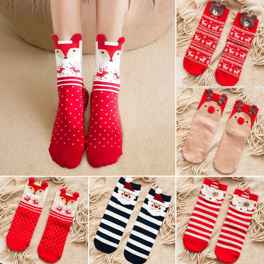 Christmas Socks Jolly Feet - TheWorldOfMYes