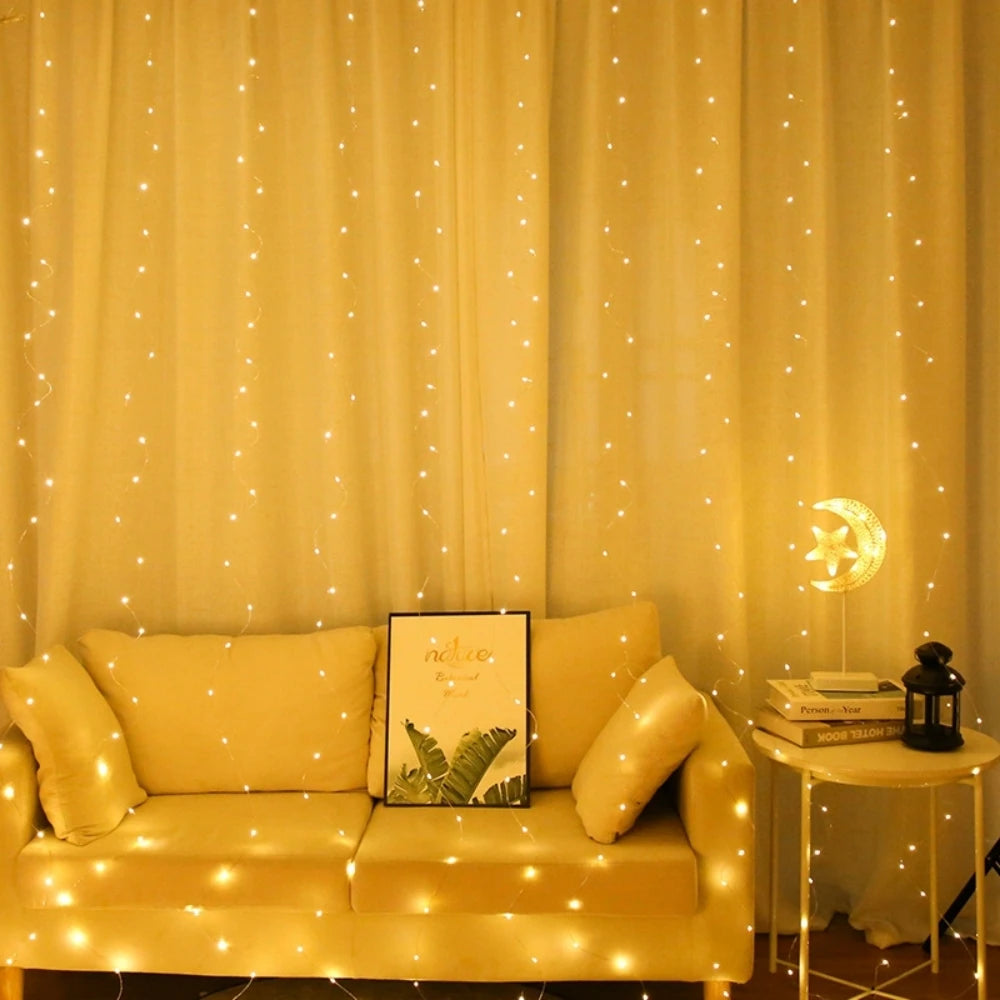 LED Curtain Lights Decoration - TheWorldOfMYes