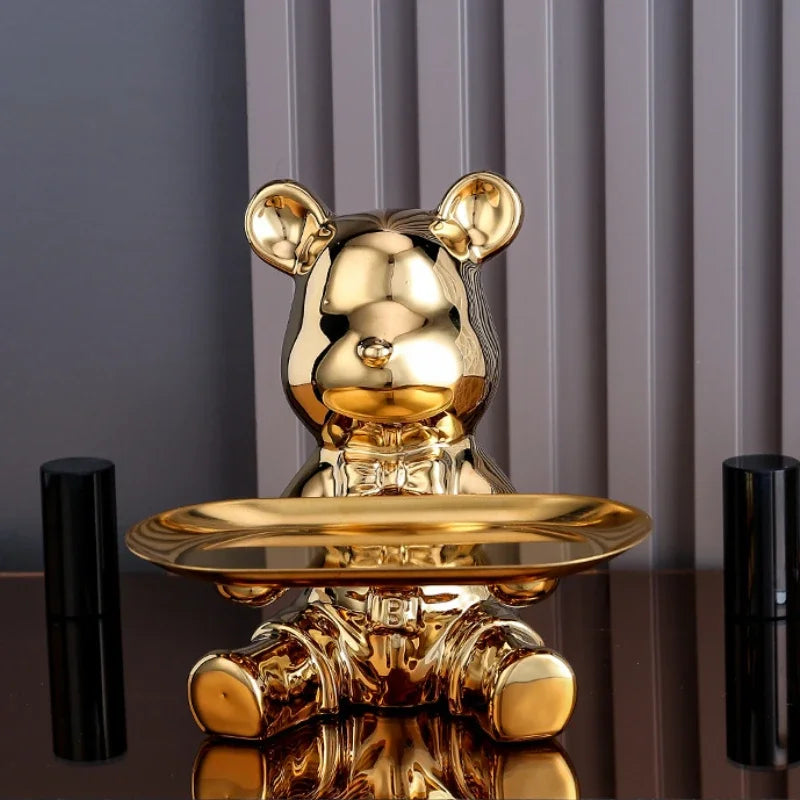 Luxury Bear Ornament Statue - TheWorldOfMYes