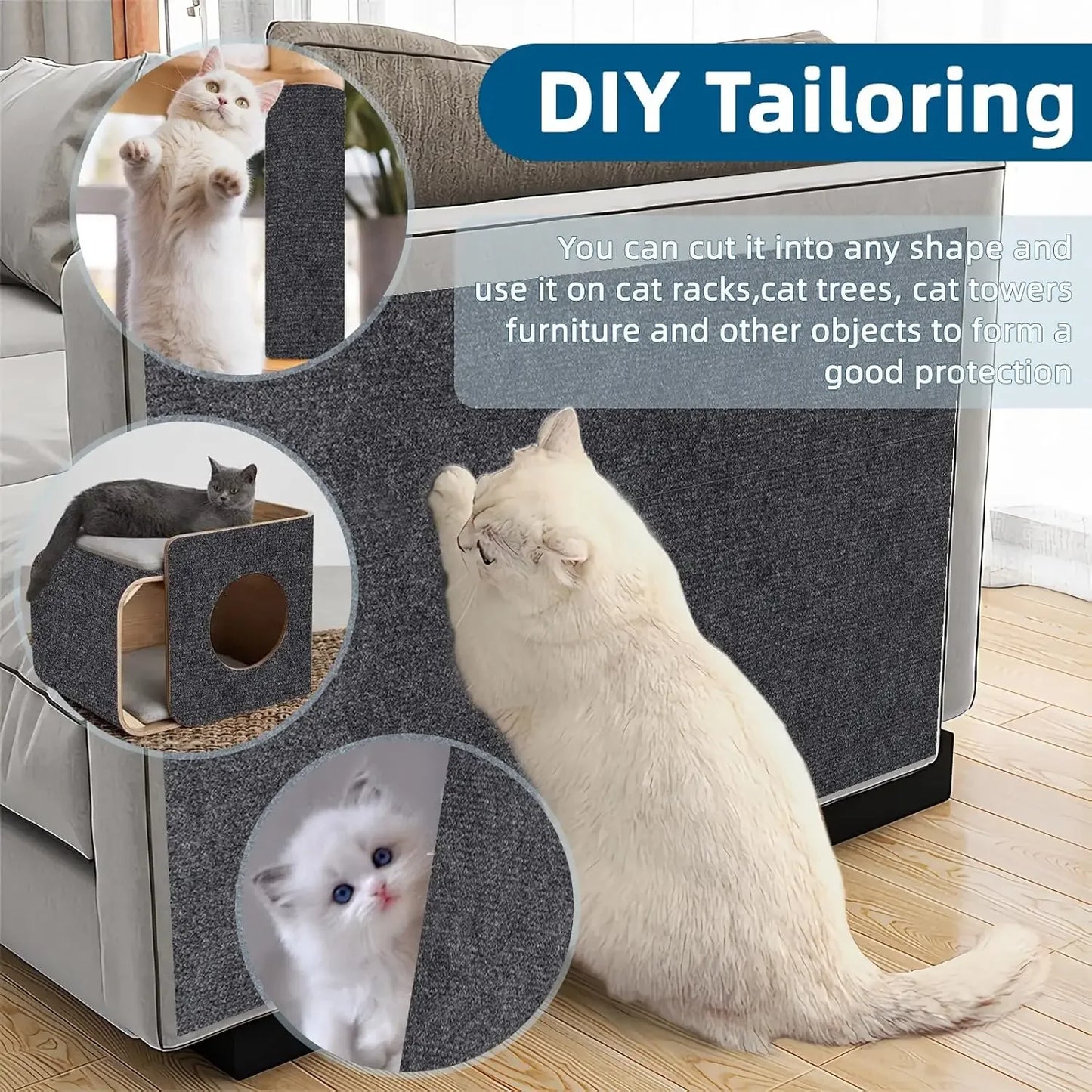 Anti-Scratch Cat Mat – Sofa & Furniture Protector