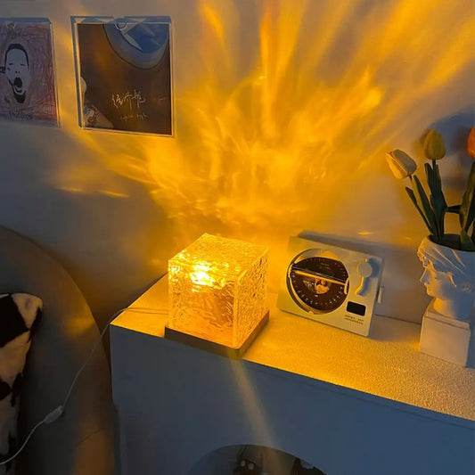 Rotating Crystal Night Projector - TheWorldOfMYes