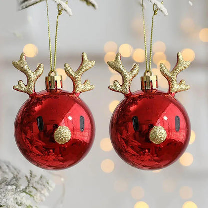 2pcs Elk Christmas Ornaments - TheWorldOfMYes