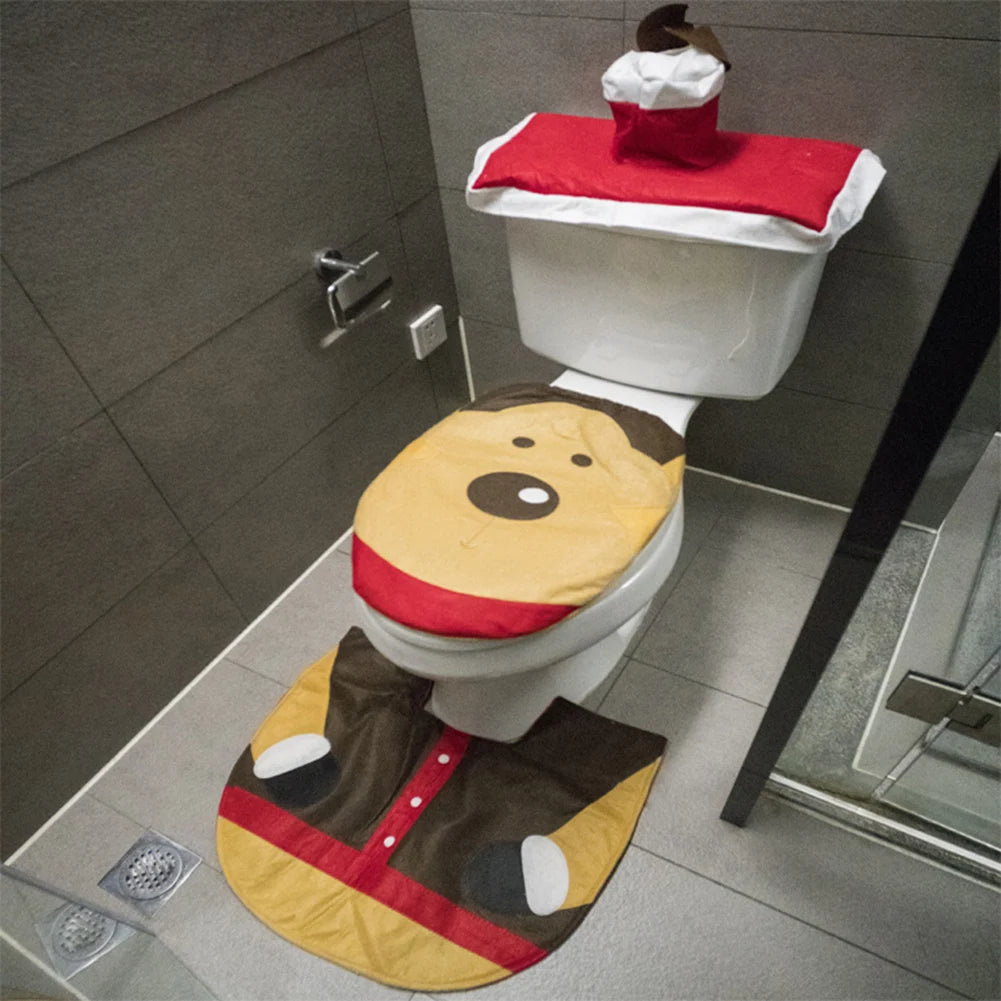 Christmas Toilet Seat Cover - TheWorldOfMYes