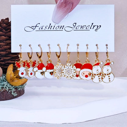 10/20 pcs Christmas Earrings Set - TheWorldOfMYes