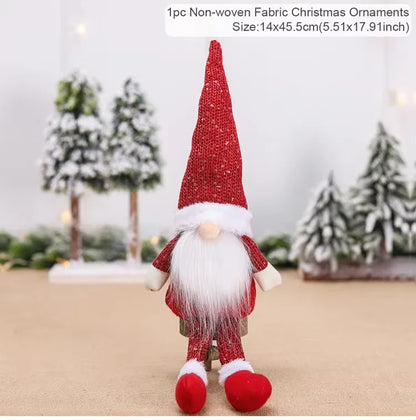 Santa Faceless Dwarf Christmas Decoration - TheWorldOfMYes