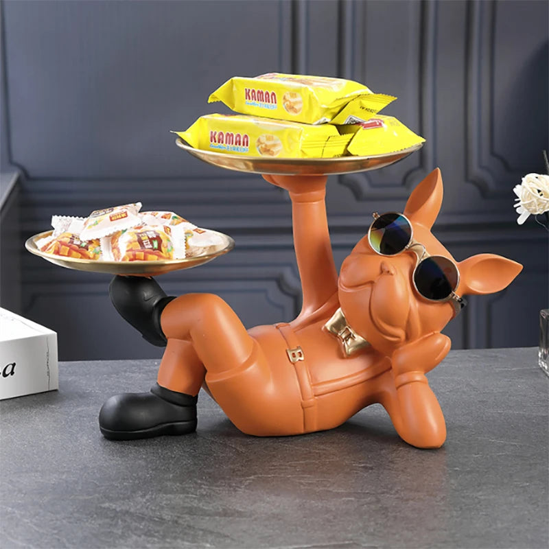 Bulldog Animal Figurine Luxury Sculpture - TheWorldOfMYes