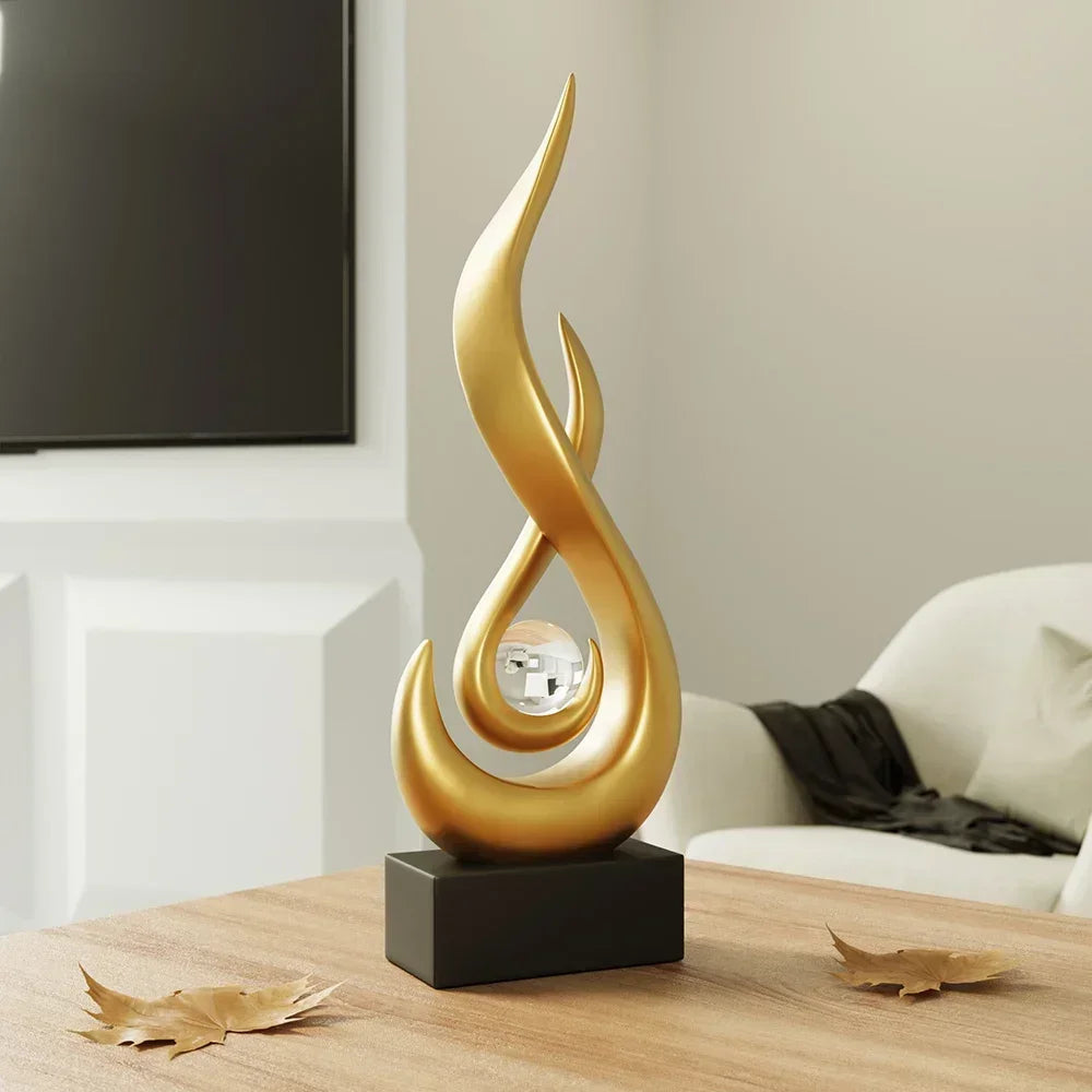 Creative Living Room Decoration Abstract Sculpture Statue - TheWorldOfMYes