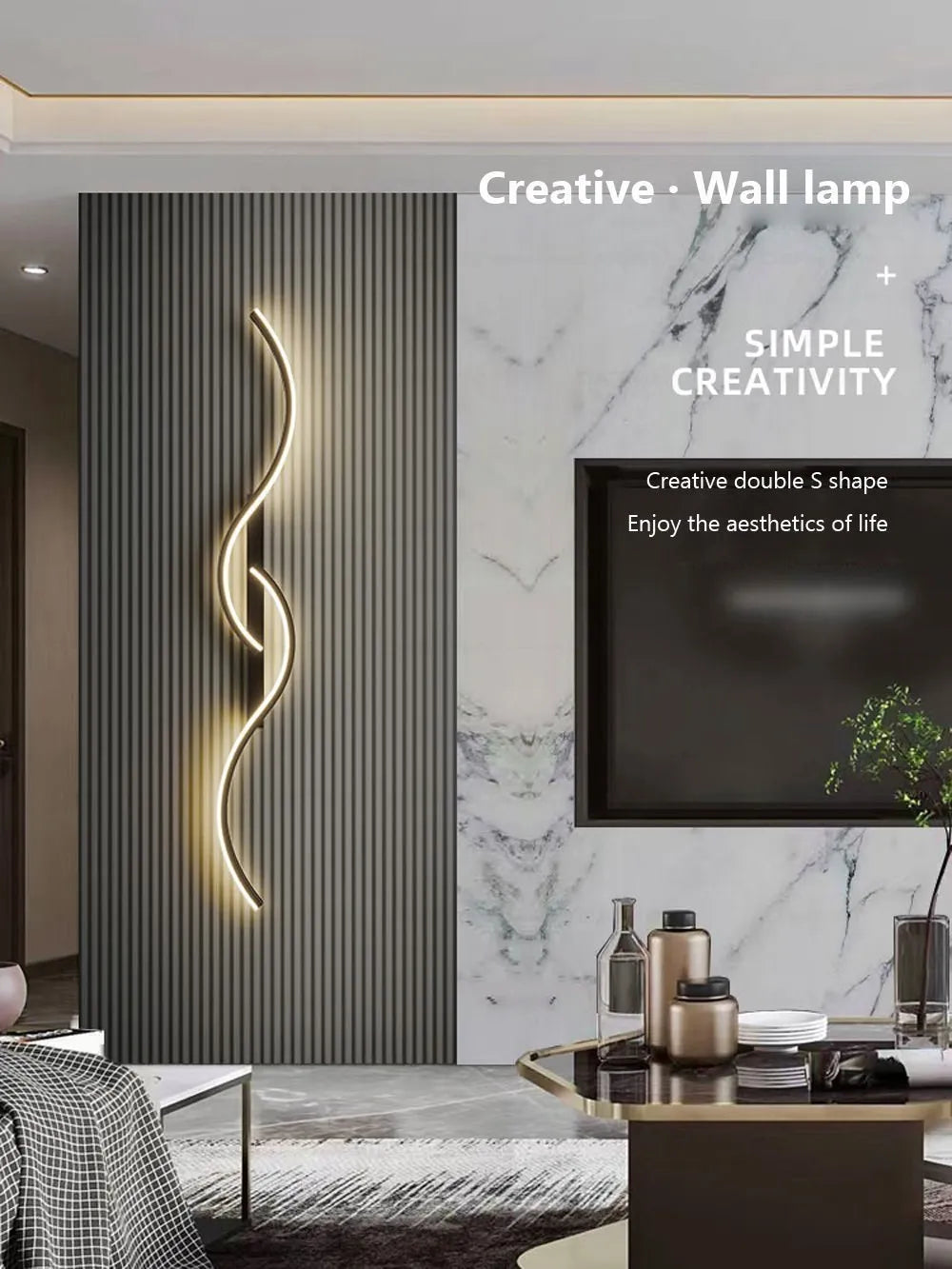 Modern LED Minimalist Wall Lamp - TheWorldOfMYes