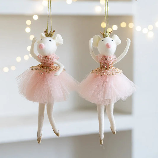 Christmas Ballet Mouse Decoration - TheWorldOfMYes