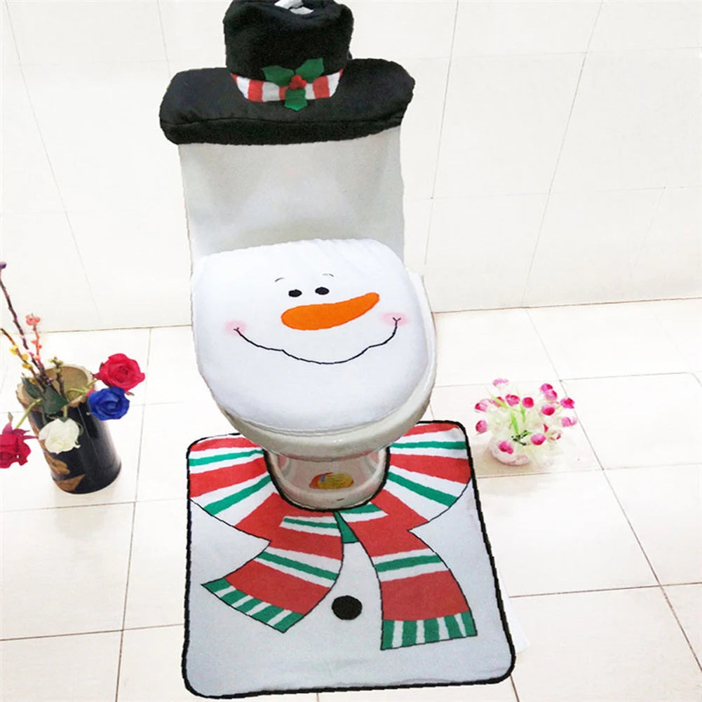 Christmas Toilet Seat Cover - TheWorldOfMYes