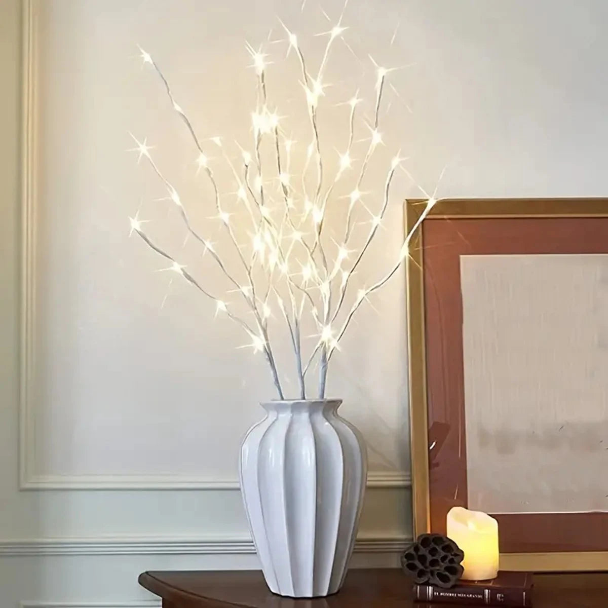 White LED Festive Lights - TheWorldOfMYes