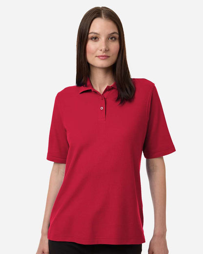 Women’s Classic Fit Pique Polo – Soft Cotton Blend