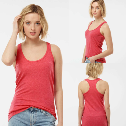Women’s Racerback Tank Top | Comfy Poly-Cotton Blend