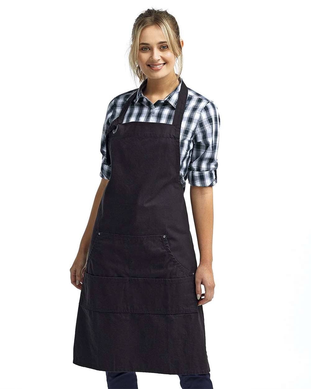 Artisan Heavy Cotton Apron – Adjustable Neck and Multi-Pocke