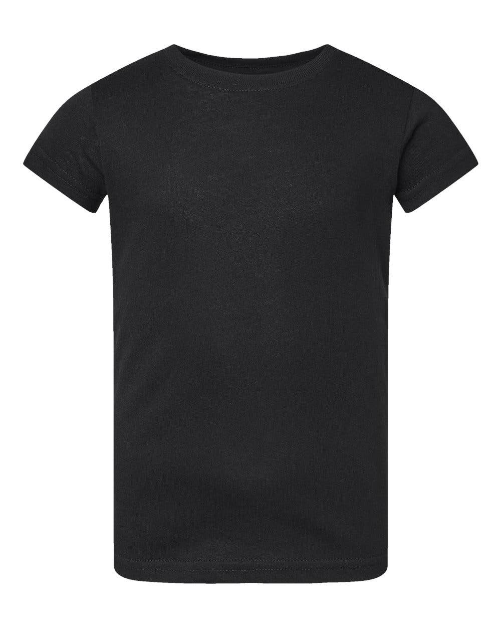 Toddler Girls Fine Jersey T-Shirt Soft Cotton Tee 2T–5/6