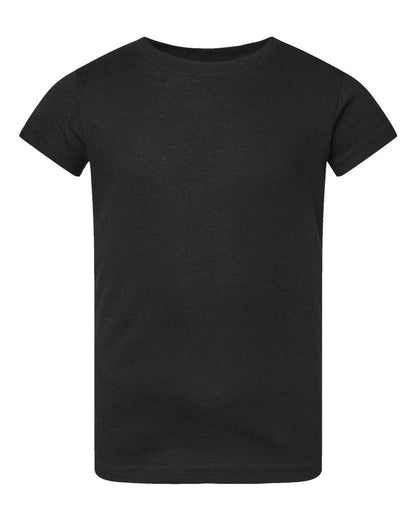 Toddler Girls Fine Jersey T-Shirt Soft Cotton Tee 2T–5/6