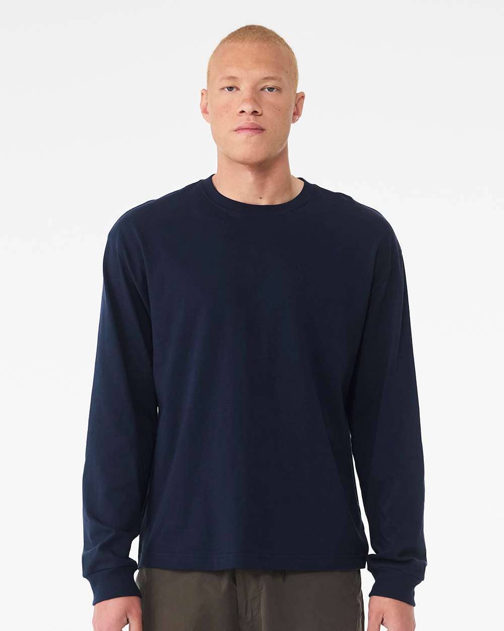 BELLA + CANVAS Heavyweight Long Sleeve Tee Relaxed Fit