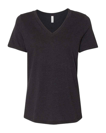 Bella+Canvas Women’s Heather CVC V-Neck Tee