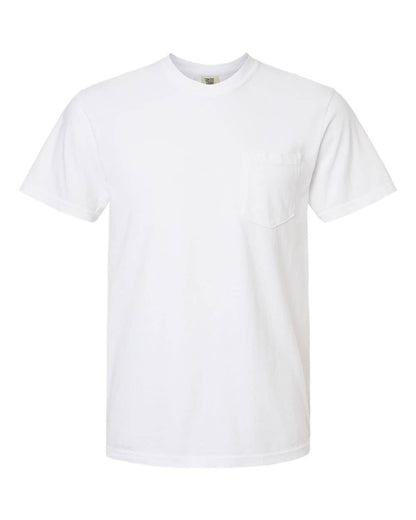 Comfort Colors Heavyweight Pocket 100% ring-spun cotton Tee