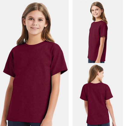 Youth Essential Cotton Lightweight T-Shirt | Soft Everyday