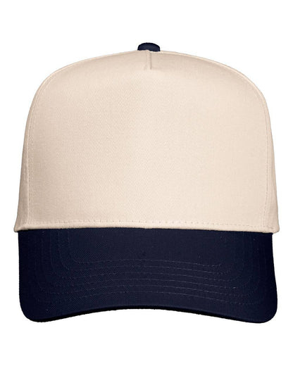 Valucap Adjustable Five-Panel Cap Clean & Comfortable Style
