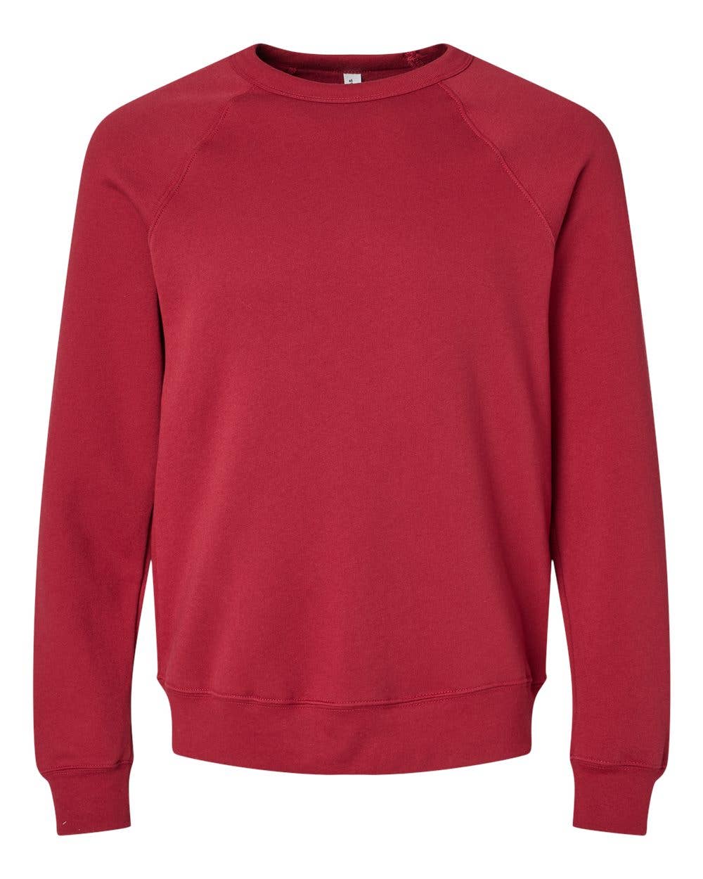 Bella+Canvas 3901 Unisex Sponge Fleece Crewneck
