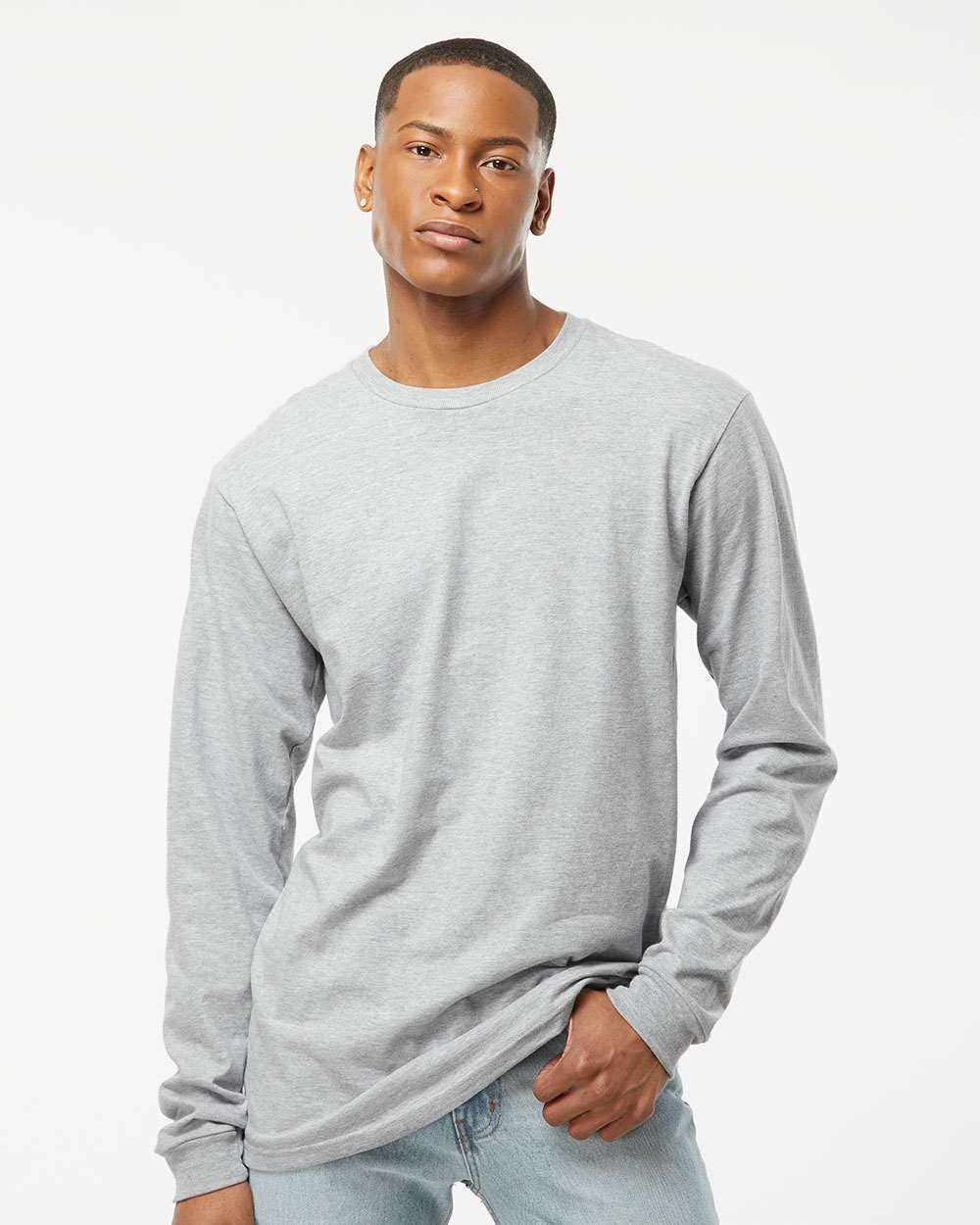 Long Sleeve Top | Heavyweight Cotton Jersey Tee