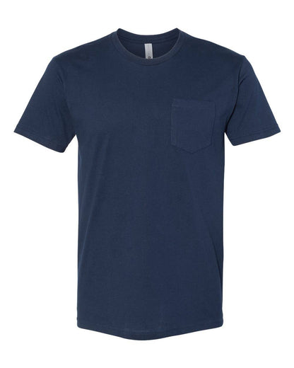Unisex Cotton Pocket T-Shirt – Soft Combed Ring-Spun Tee