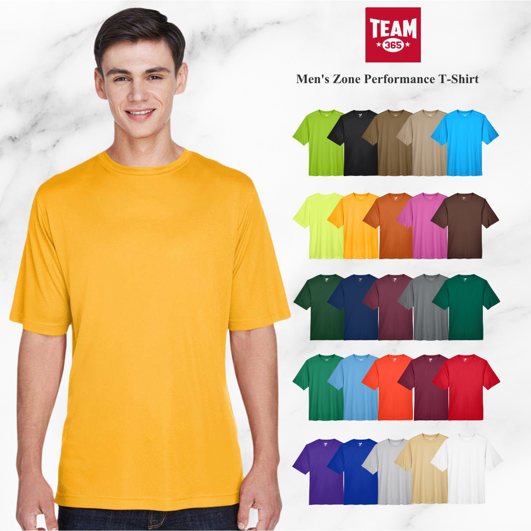 Men’s Athletic Performance T-Shirt Team 365 Lightweight