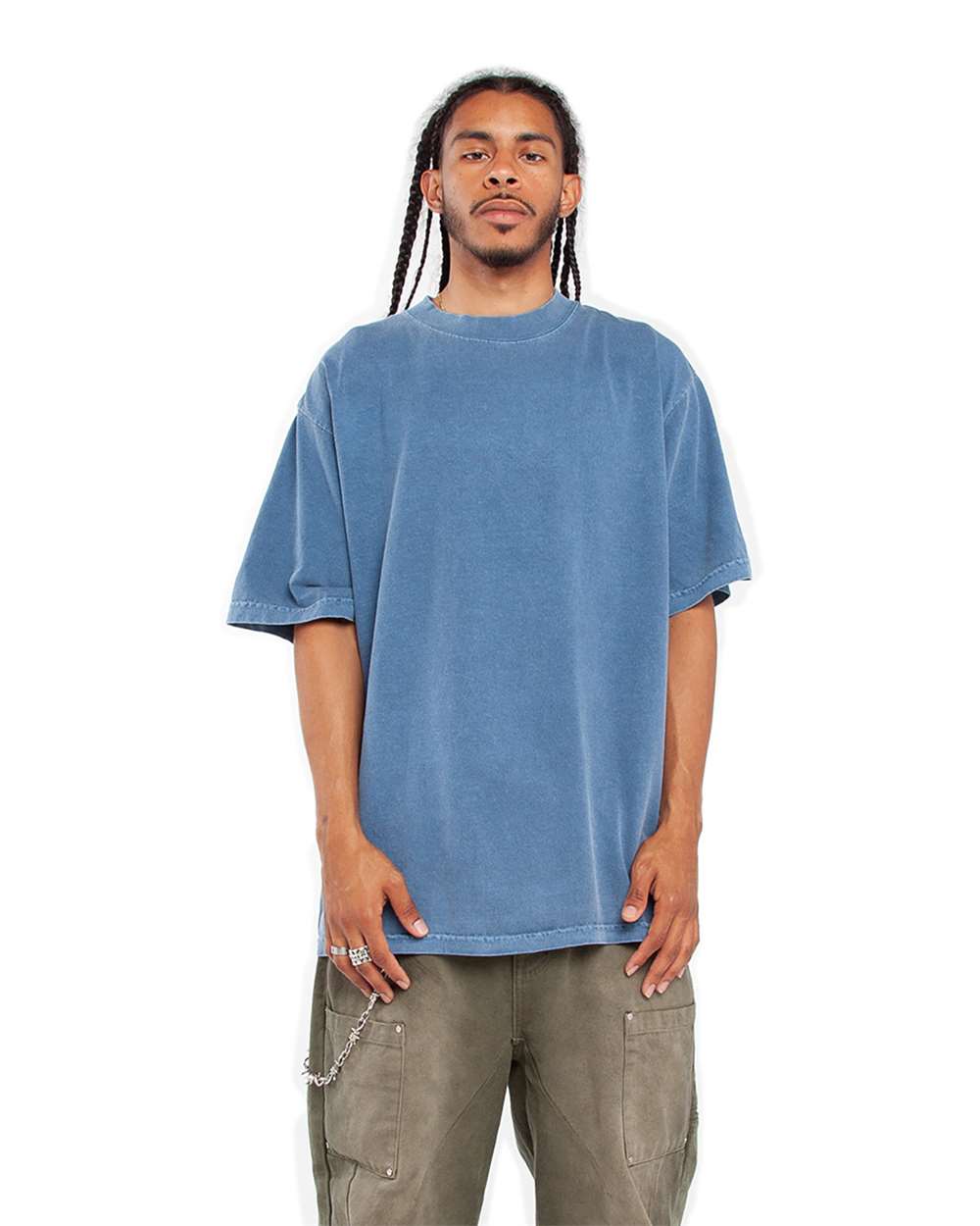 Premium Pigment-Dyed T-Shirt – Heavy Cotton Oversized Fit