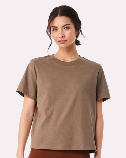 BELLA + CANVAS Women’s Heavyweight Cotton Tee | Relaxed Boxy