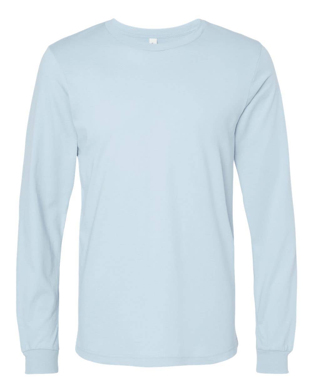 Unisex Soft Cotton Long Sleeve Tee | Bella + Canvas