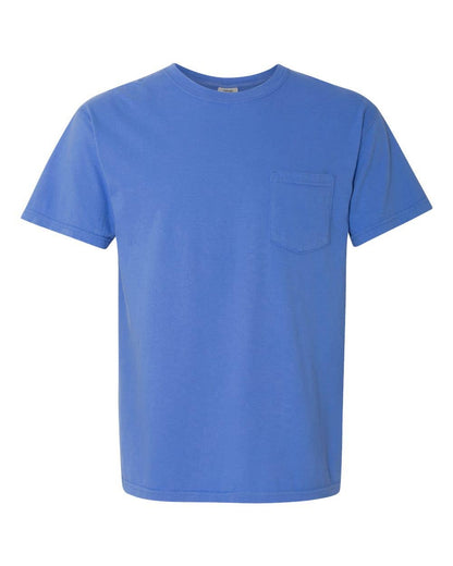 Comfort Colors Heavyweight Pocket 100% ring-spun cotton Tee