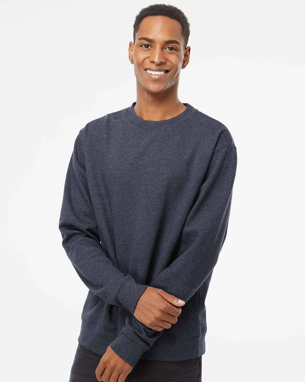 Independent Trading Co Unisex Midweight Crewneck Sweatshirt