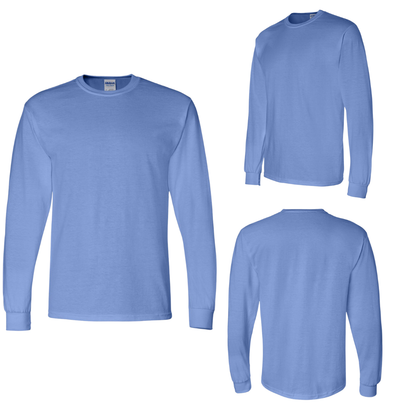 Gildan DryBlend Long Sleeve Tee Smooth Fit & High-Quality