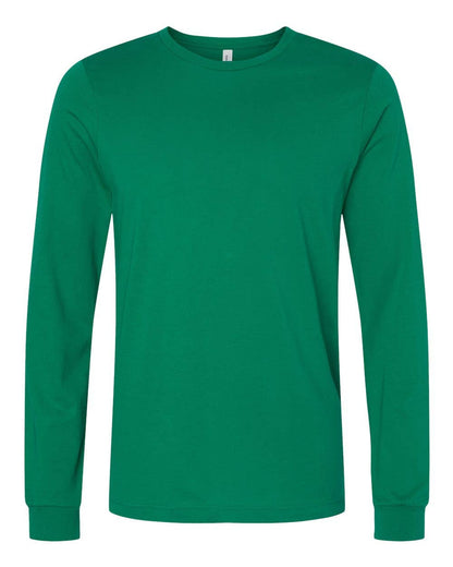 Unisex Soft Cotton Long Sleeve Tee | Bella + Canvas