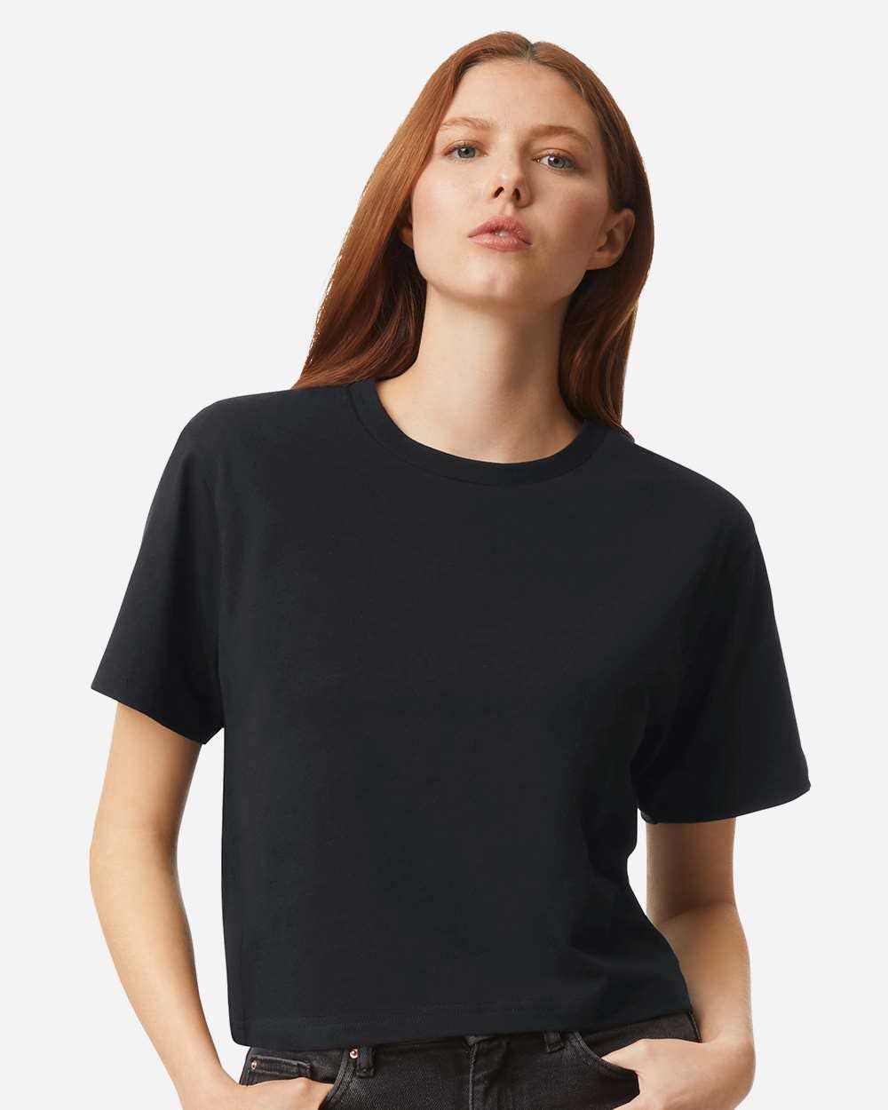 Women’s Boxy Cotton Tee | Everyday Relaxed Style