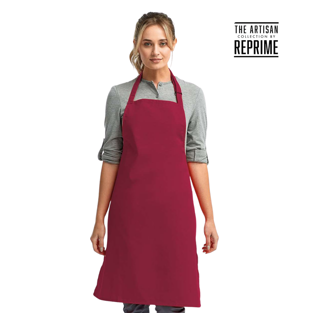 Recycled Cotton Blend Apron for Custom Logos & Uniforms