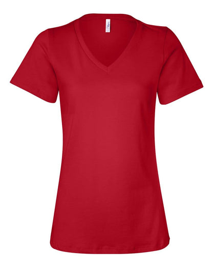 BELLA + CANVAS Women’s Relaxed V-Neck Tee – Lightweight Tee