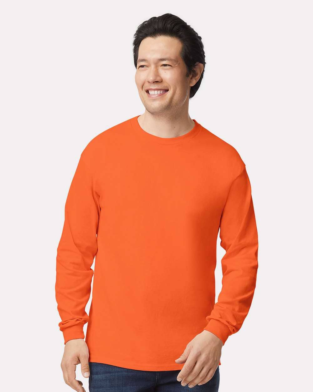 Ultra Cotton Long Sleeve Shirt Classic Fit Heavyweight