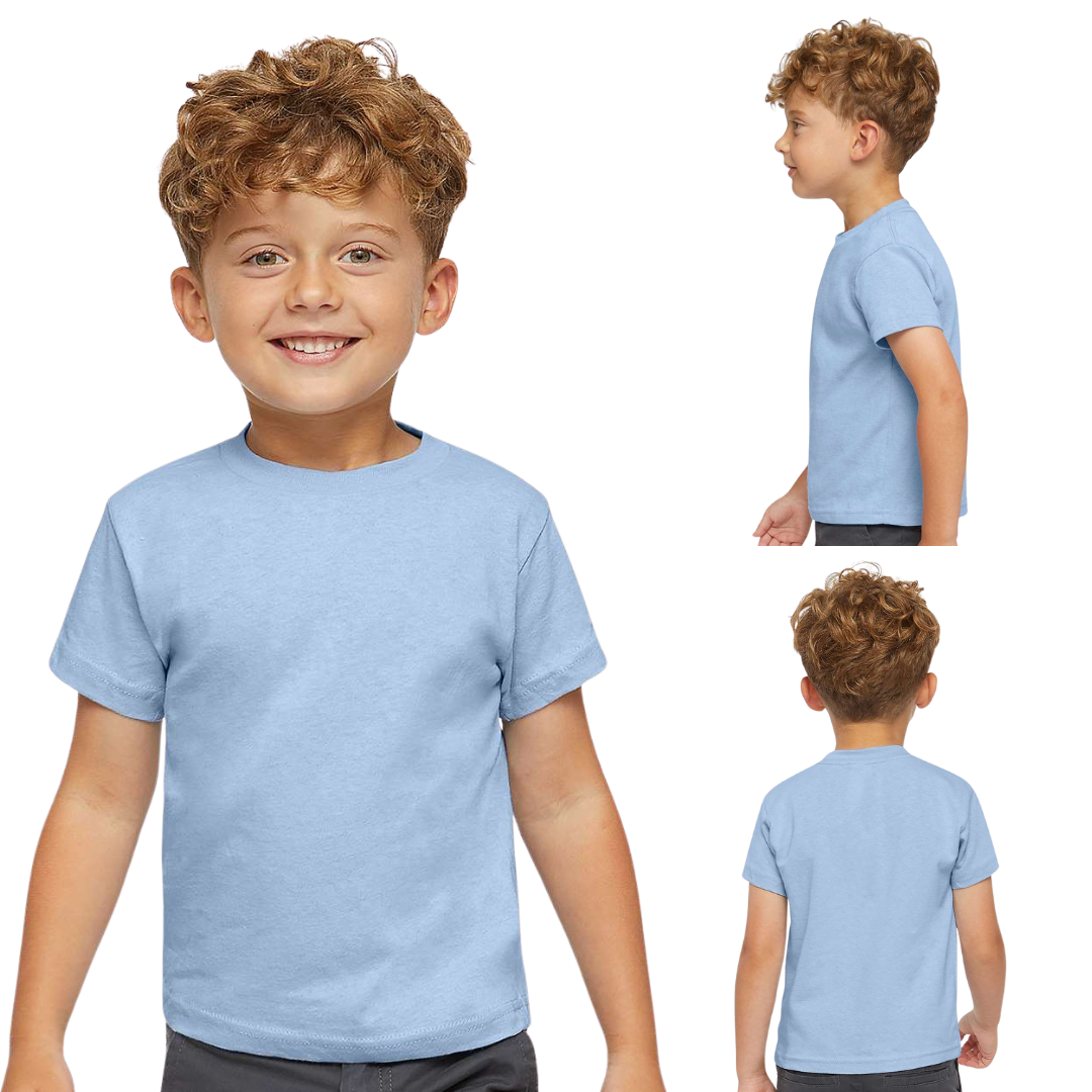 Rabbit Skins Toddler Cotton Jersey Tee (2T–4T) – Classic Fit