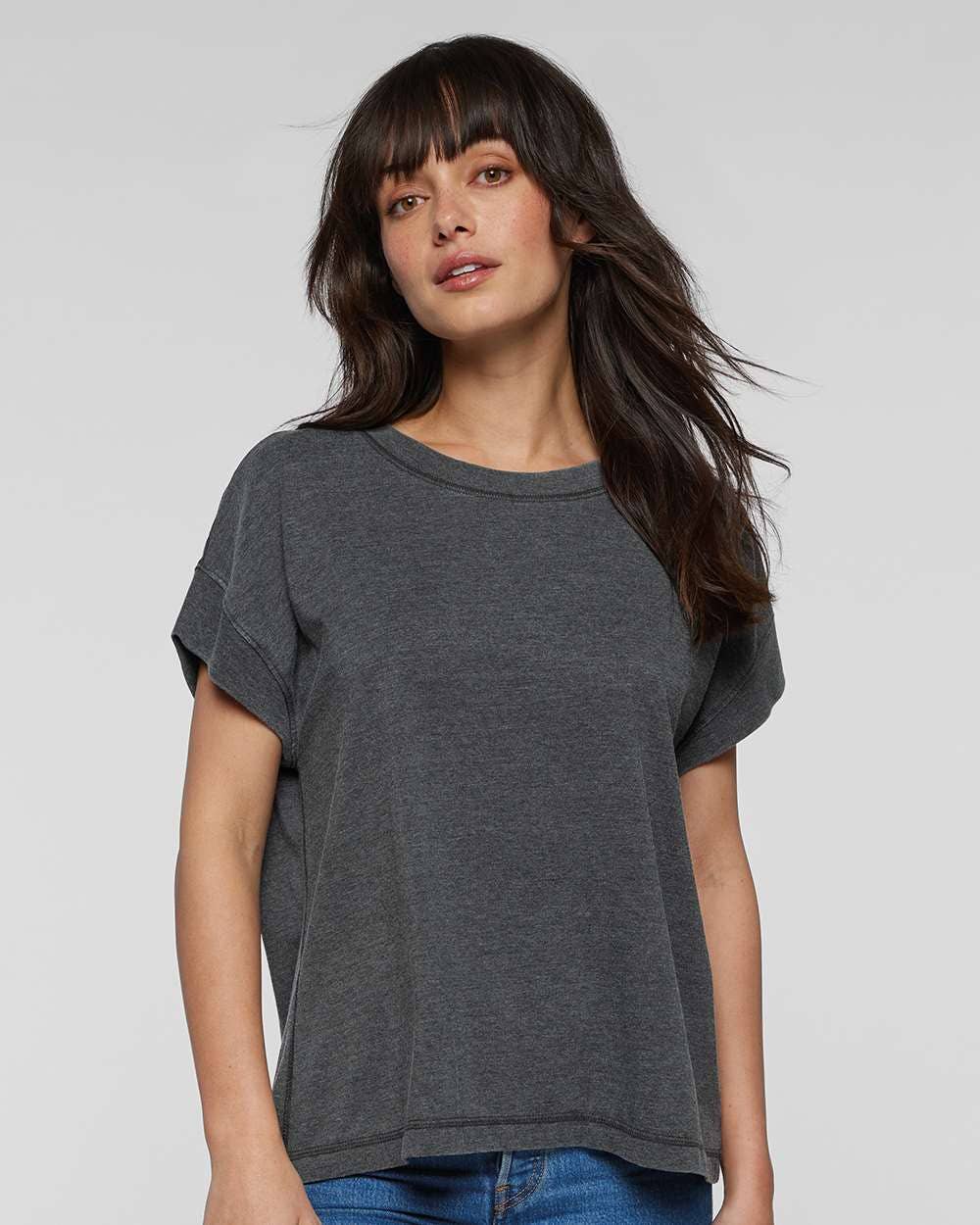 Women’s Relaxed Vintage Wash Tee – Soft Washed Cotton Feel