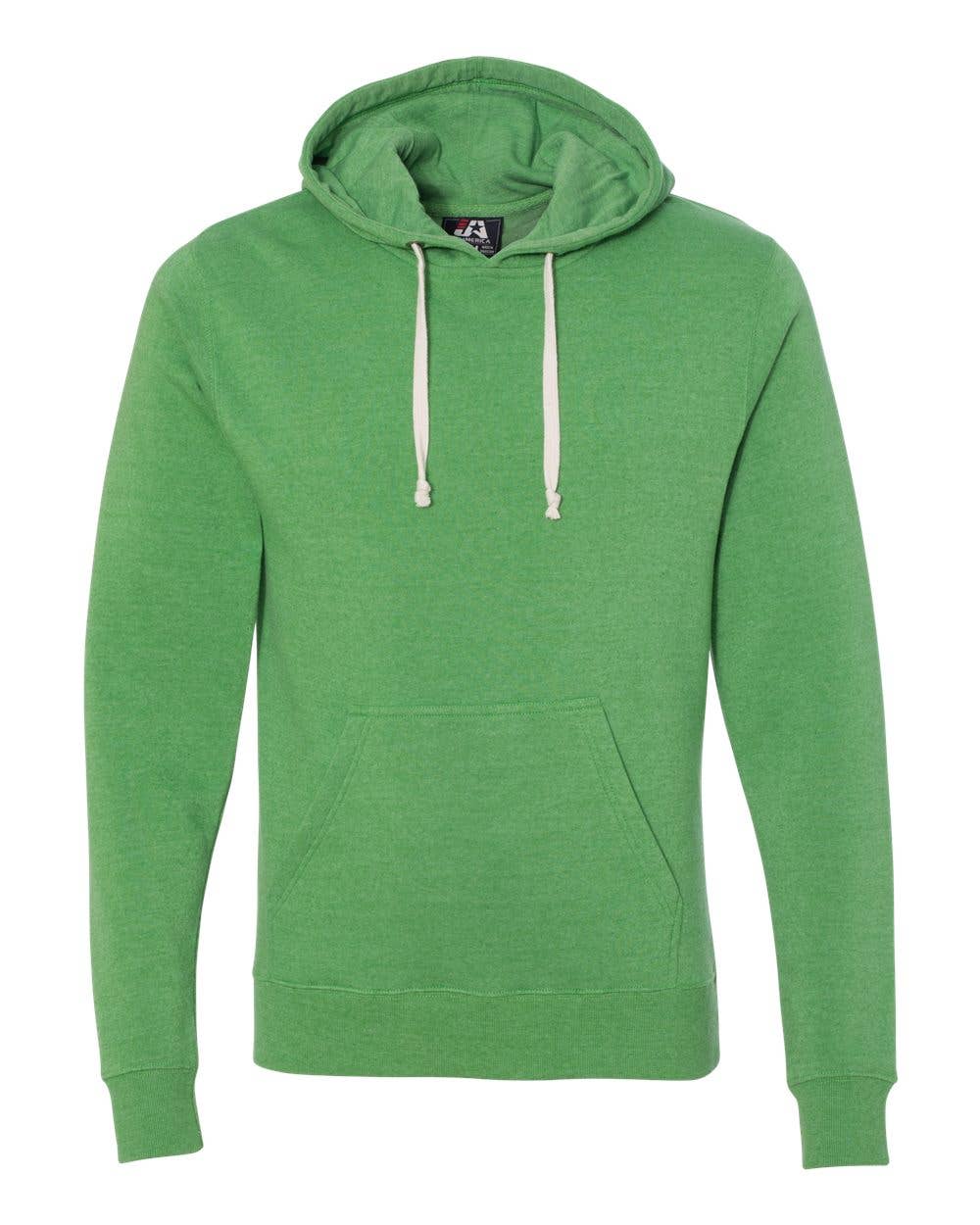 Men’s J. America Relaxed Fit Soft Triblend Fleece Hoodie